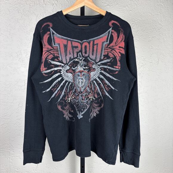 Tapout Other - Tapout Y2K Faded MMA Thermal XL Longsleeve